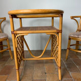 Rattan table and chairs set