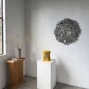 Miroir mexicain vintage en métal