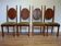 Set of four 1950s Chairs, Poland