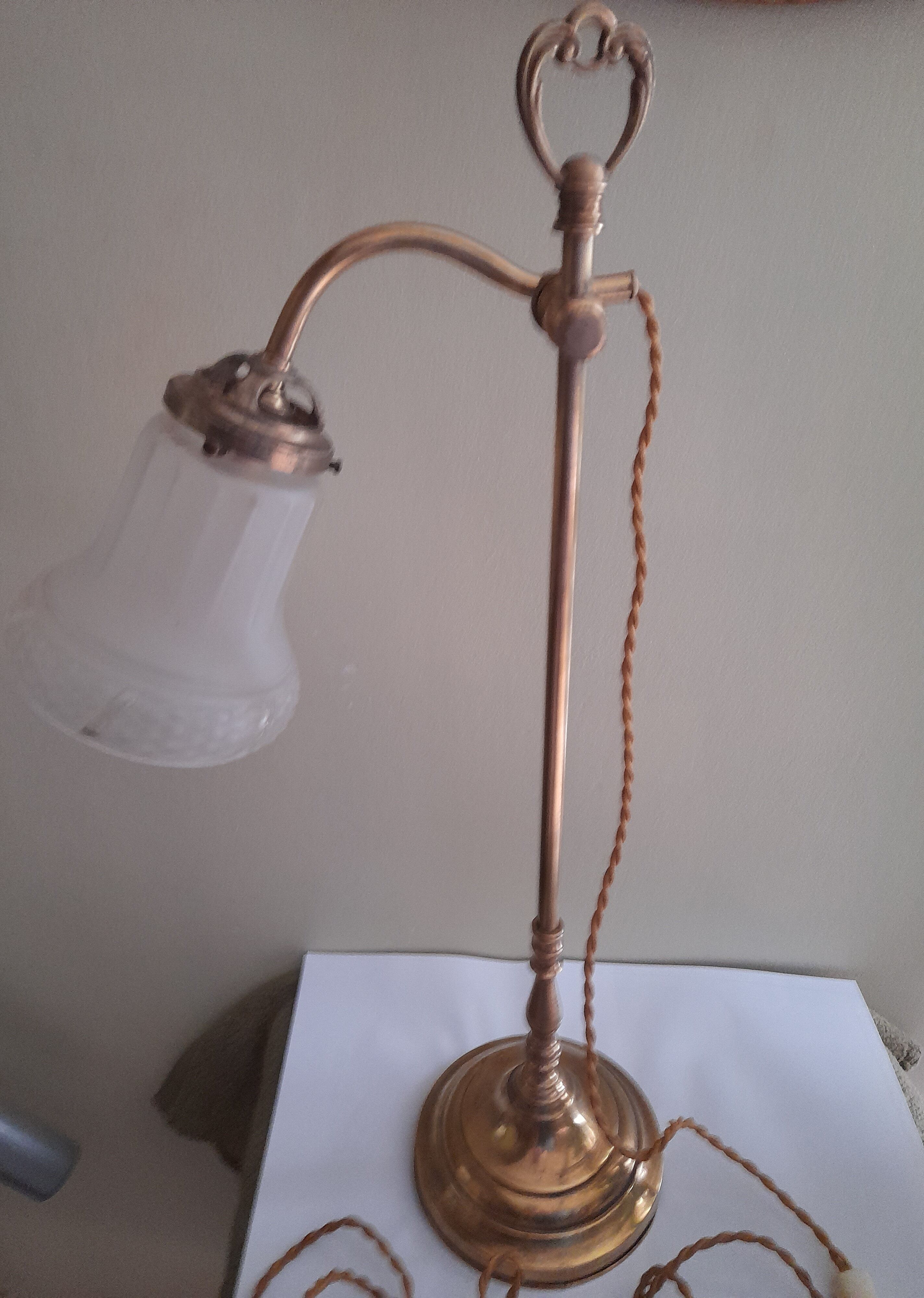 Art Deco Gooseneck Desk Lamp