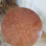 Side pedestal table