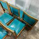 Vintage chairs with tapered legs