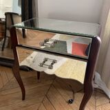 1930s design mirror bedside table