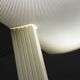 Pair of white Sames floor lamps, Italy, 1980s