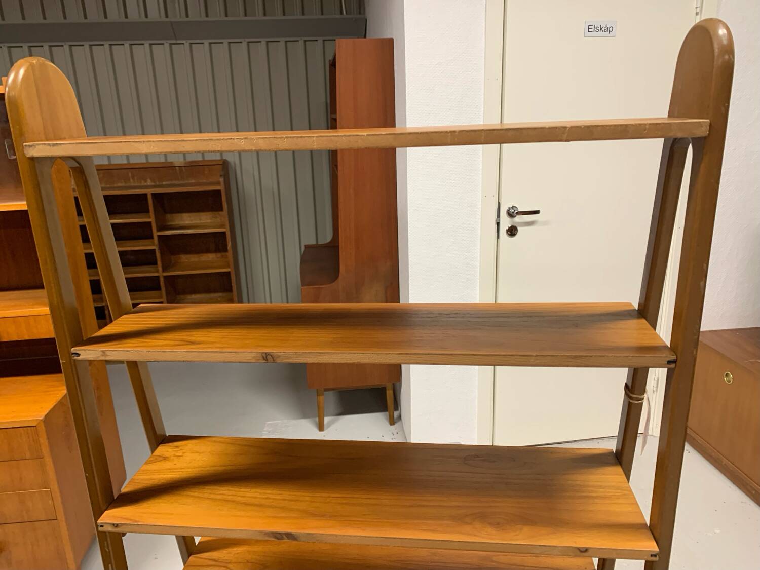 Bibliothèque scandinave en teck, Suède, 1950
