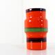 Vase vintage aux couleurs vives