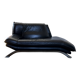 Sleeper/Daybed design in black leather Nicoletti Home