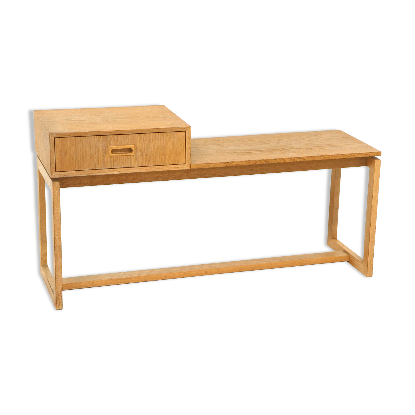 Oak telephone bench, Sweden, 1960