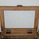 1960s rattan storage bench