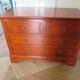 Antique - chest of drawers - 4 drawers - solid wood - cherry