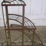 Old metal plants door 1/4 round