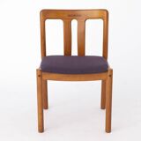 Ensemble de 4 chaises vintage en teck, 1960, par Uldum, Danemark