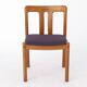 Ensemble de 4 chaises vintage en teck, 1960, par Uldum, Danemark