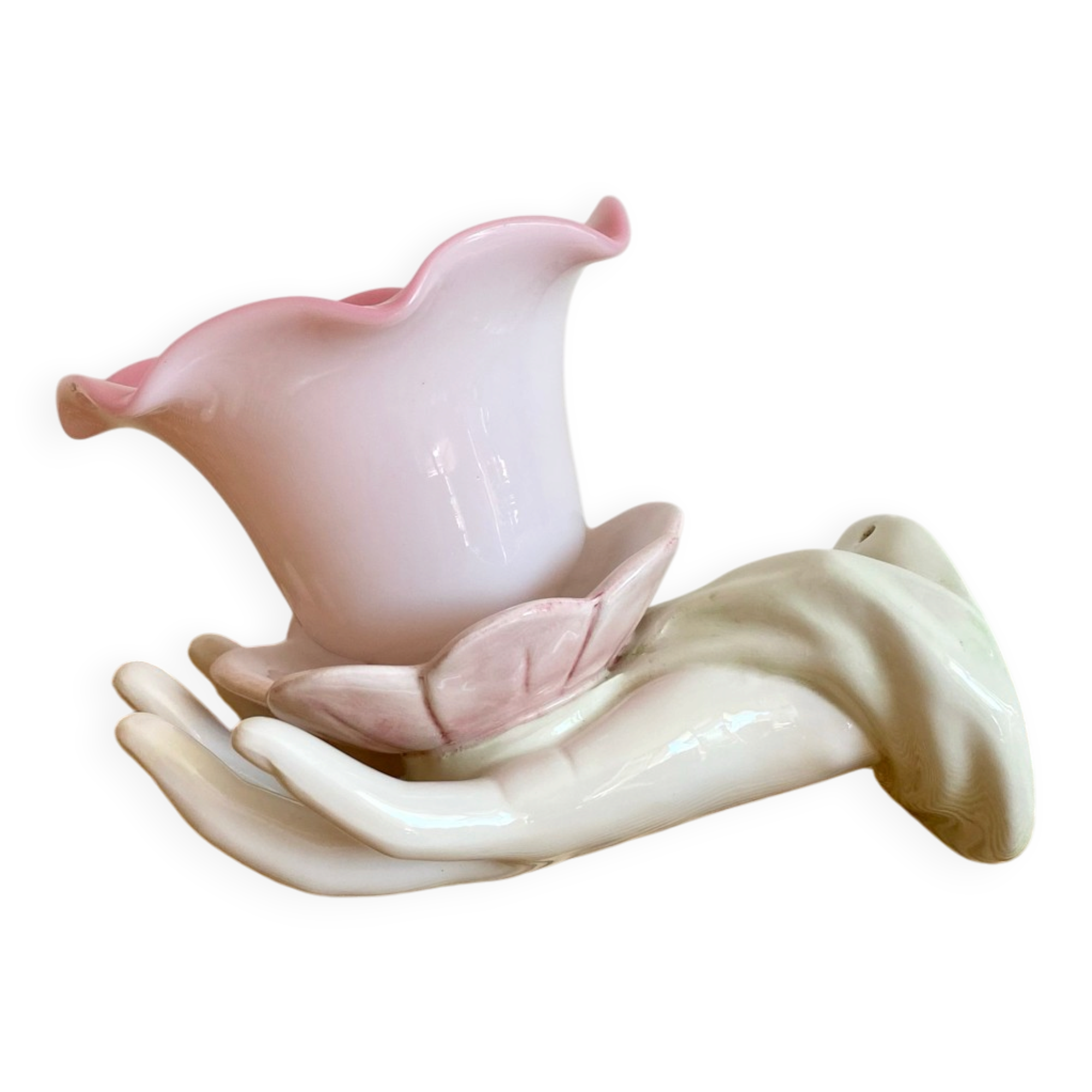 Italian ceramic wall light