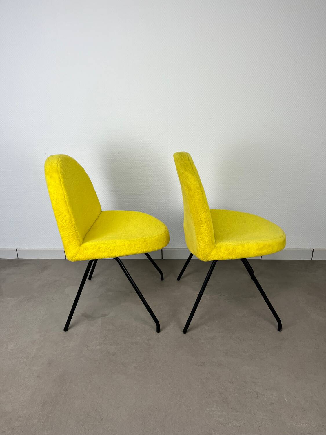 2 chairs 771 by Joseph André Motte for Steiner