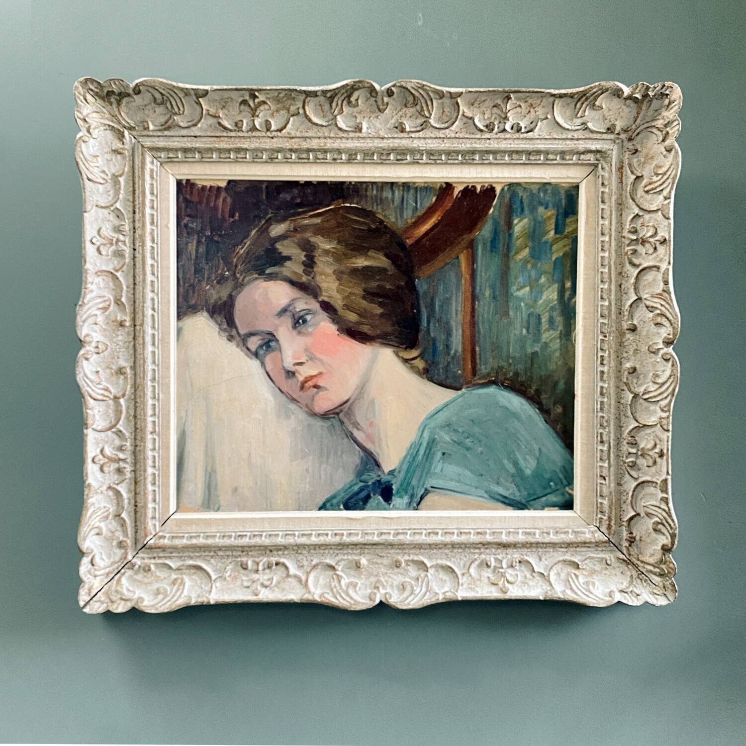 50's painting "The dreamer"