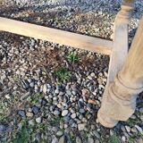 Farmhouse table with extensions