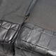 Convertible leather patchwork sofa