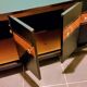 buffet with 4 doors fully restored, keeping its vintage style