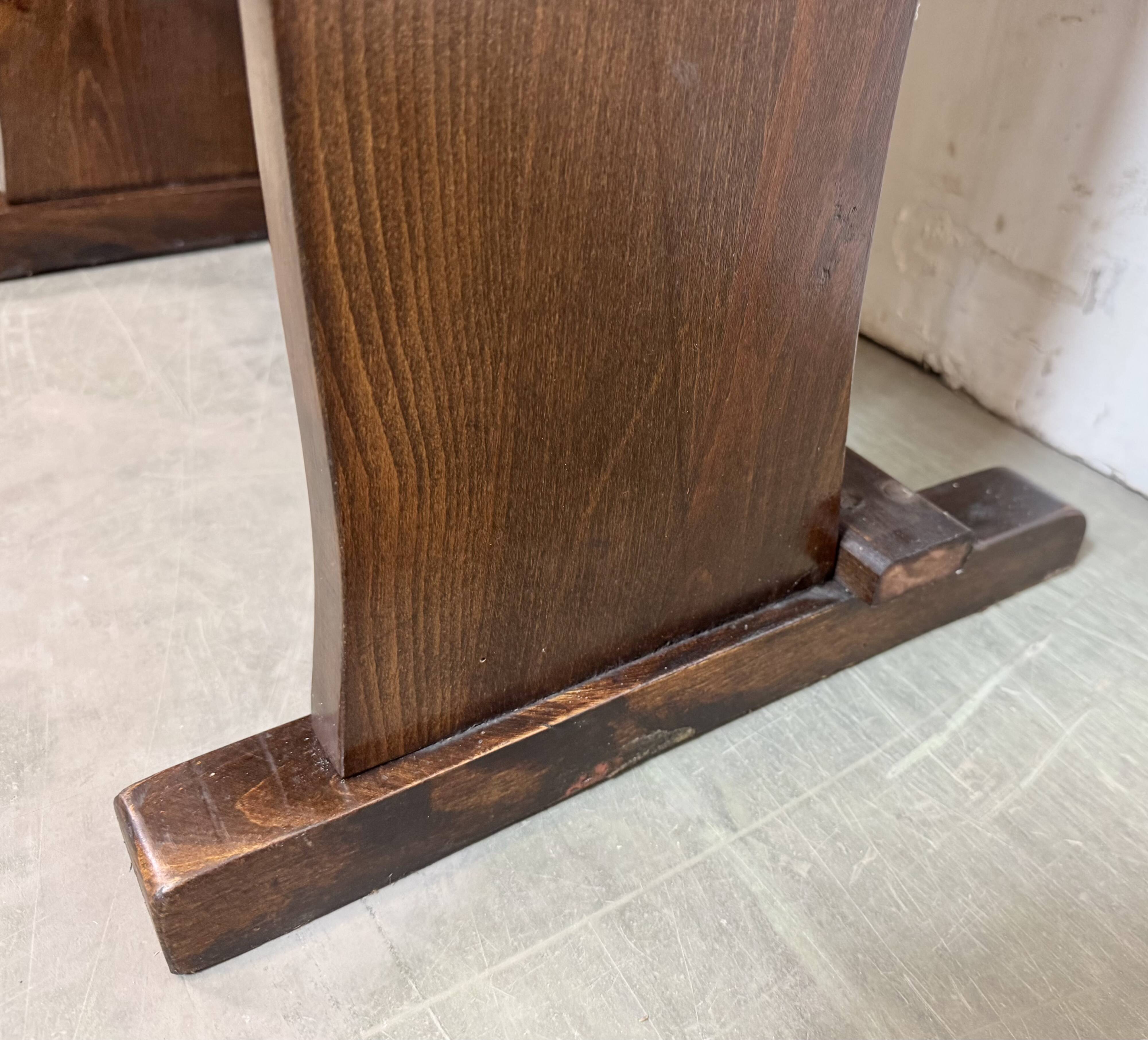 Vintage two-seat cinema bench from ton, 1960s