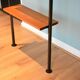 Scandinavian shelves without fixation dating from the 1960s