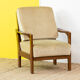 Fauteuil Scandinave Vintage – 69 cm
