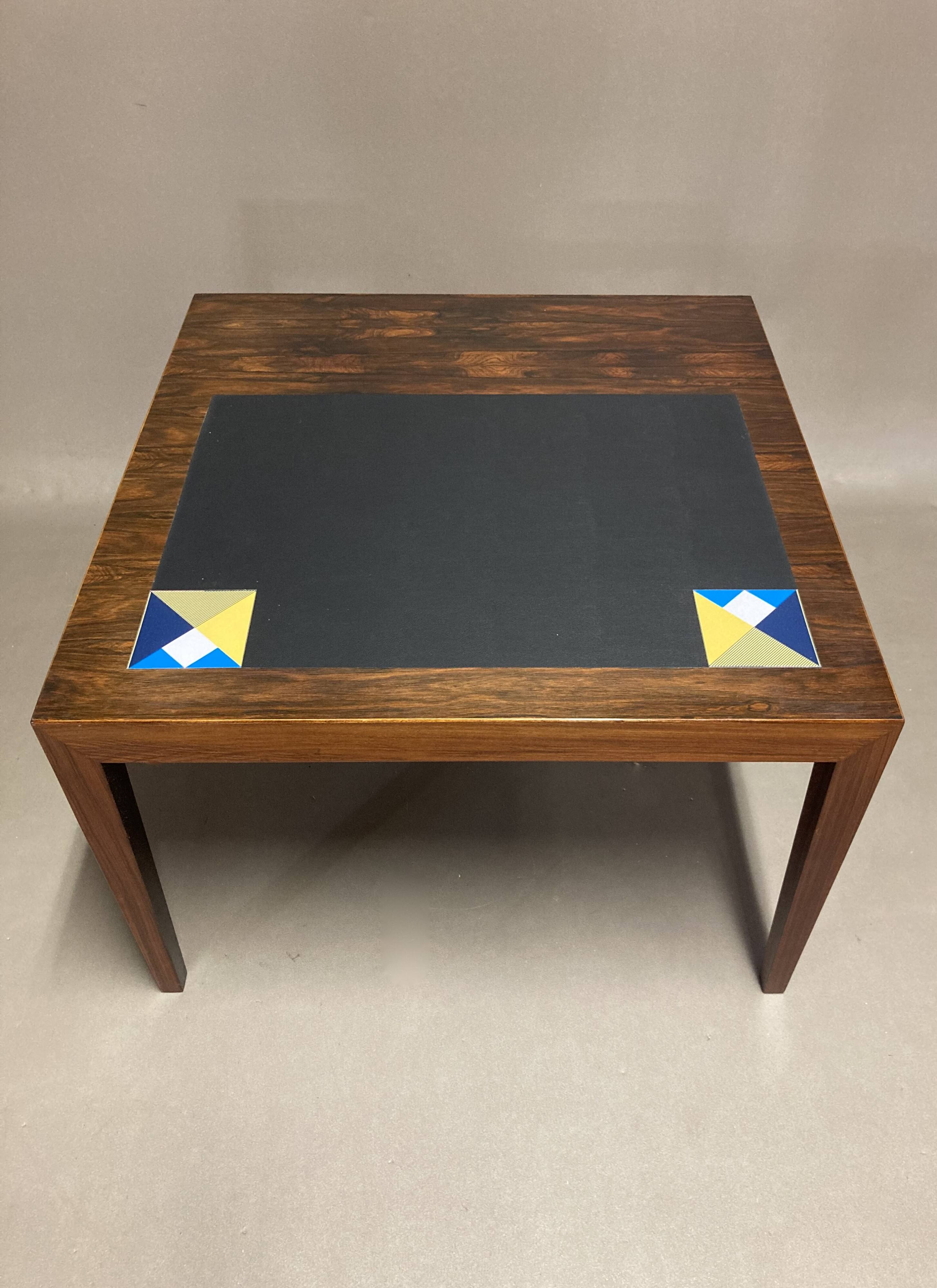 Table basse design scandinave 1950 "Severin Hansen".