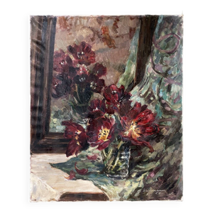 Tableau 1952 ''Bouquet - miroir