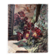 Tableau 1952 "Bouquet au miroir signé Stermann