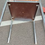 Set of 4 vintage chrome antique chairs