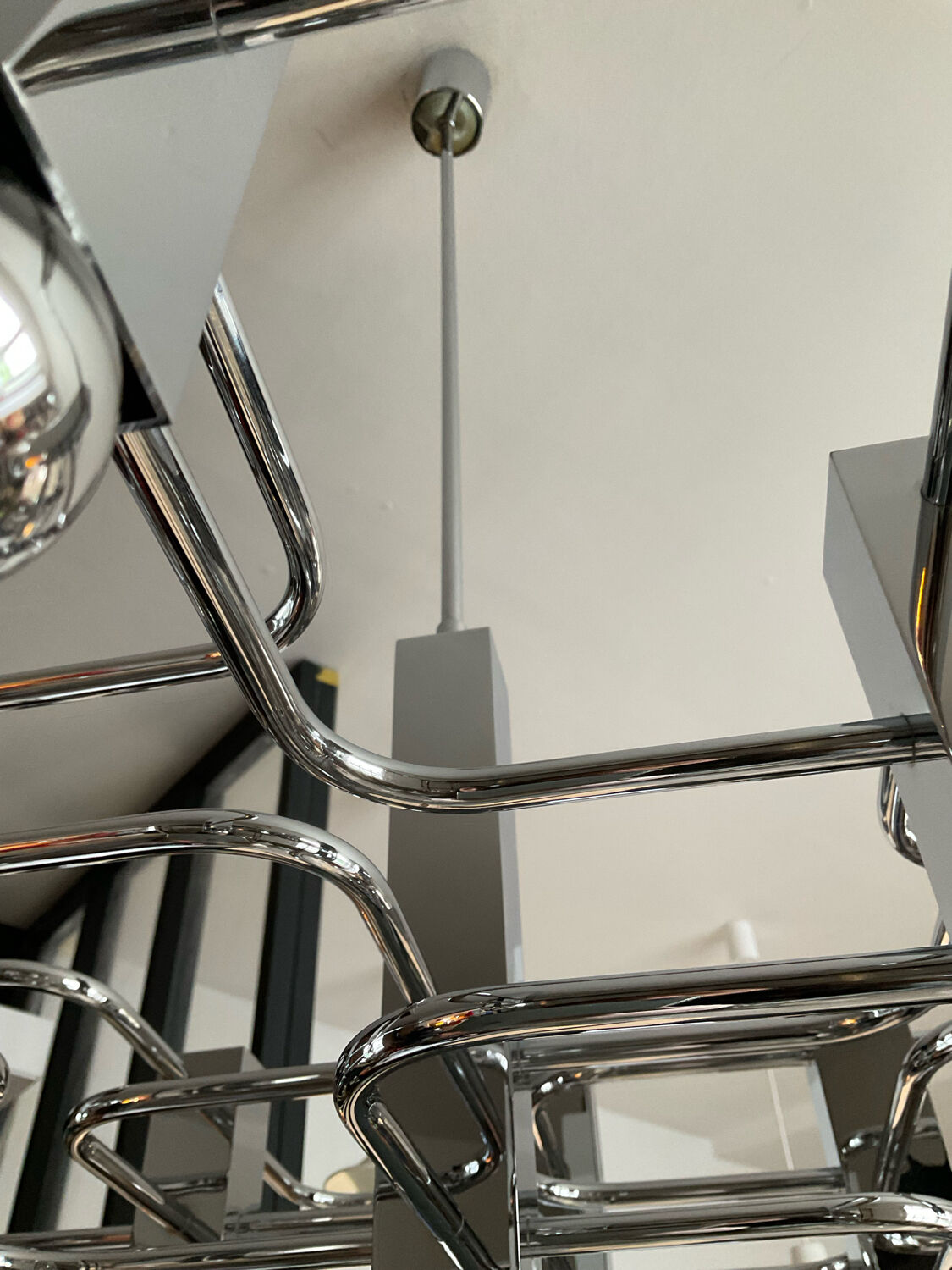 Sciolari chandelier distributed by Boulanger from the 70s