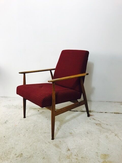 Armchair "Lisek" type 300-190 by H. Lis 1970s