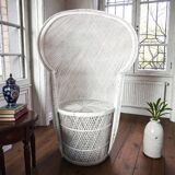 Emmanuelle rattan armchair
