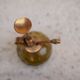 Vintage glass and brass spray