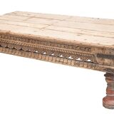 Solid oak coffee table