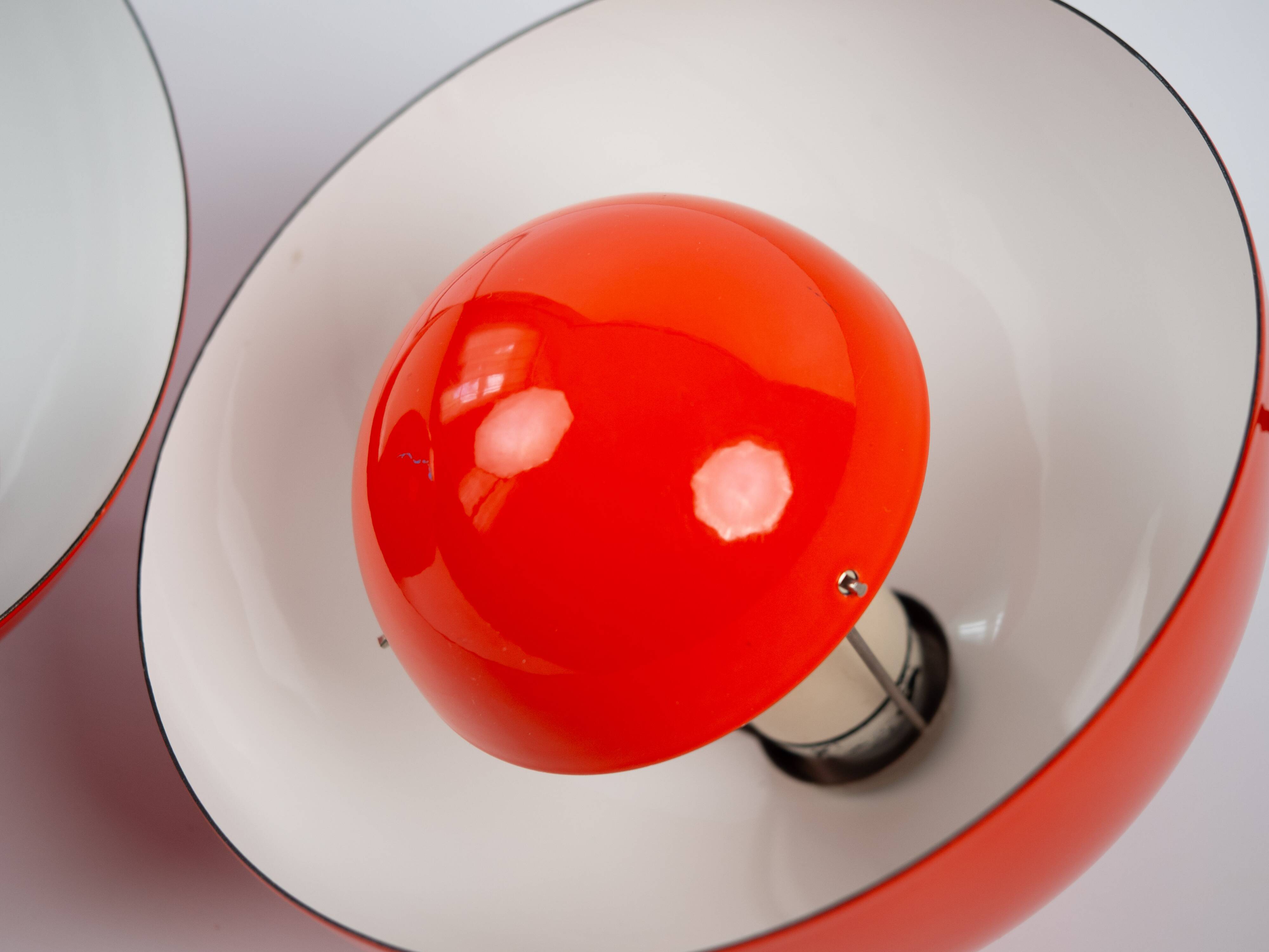 Paire de lampes vintage Flowerpot danoises par Verner Panton, Louis Poulsen 1968