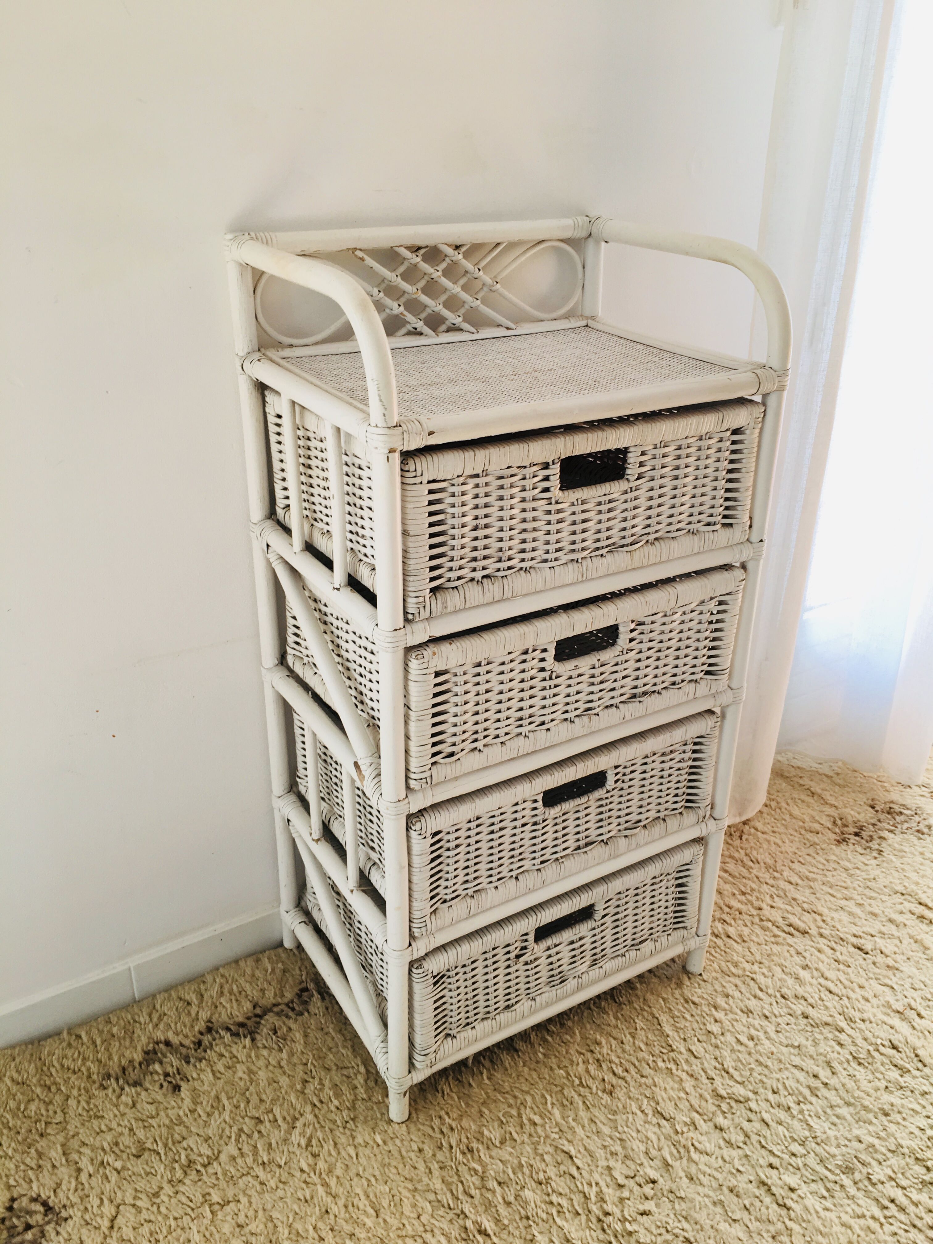 Ratin drawer furniture