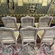 Suite de 6 chaises cannées de style Louis XV - Régence