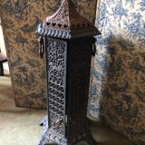 Weathered cast iron heater