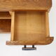 1950s Set of  Oak Bauhaus Mirror Cabinet and Bedside Tables, Czechoslovakia