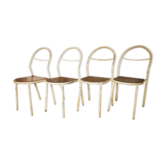 Set of 4 vintage chairs edited by mobilor