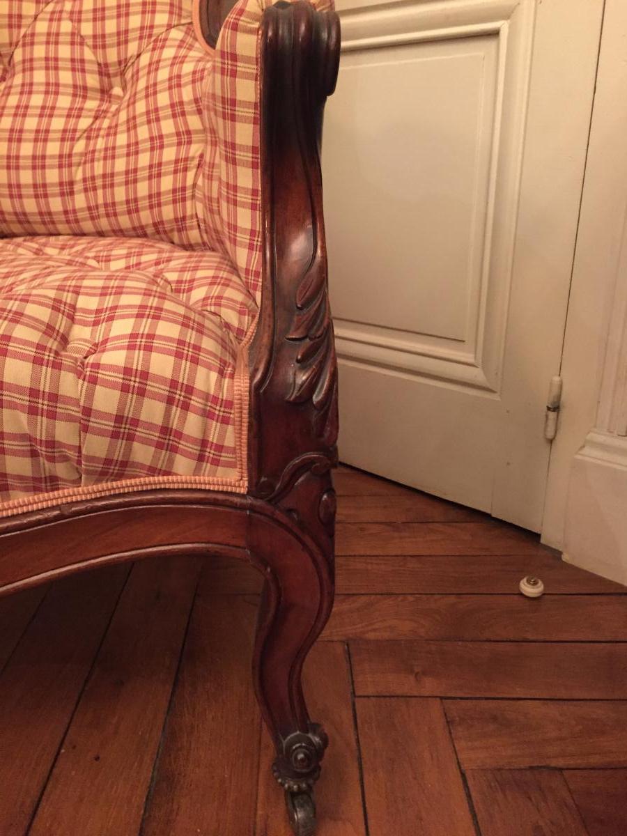 Comfortable old chair nineteenth