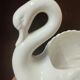 Vintage Italian ceramic swan planter pot