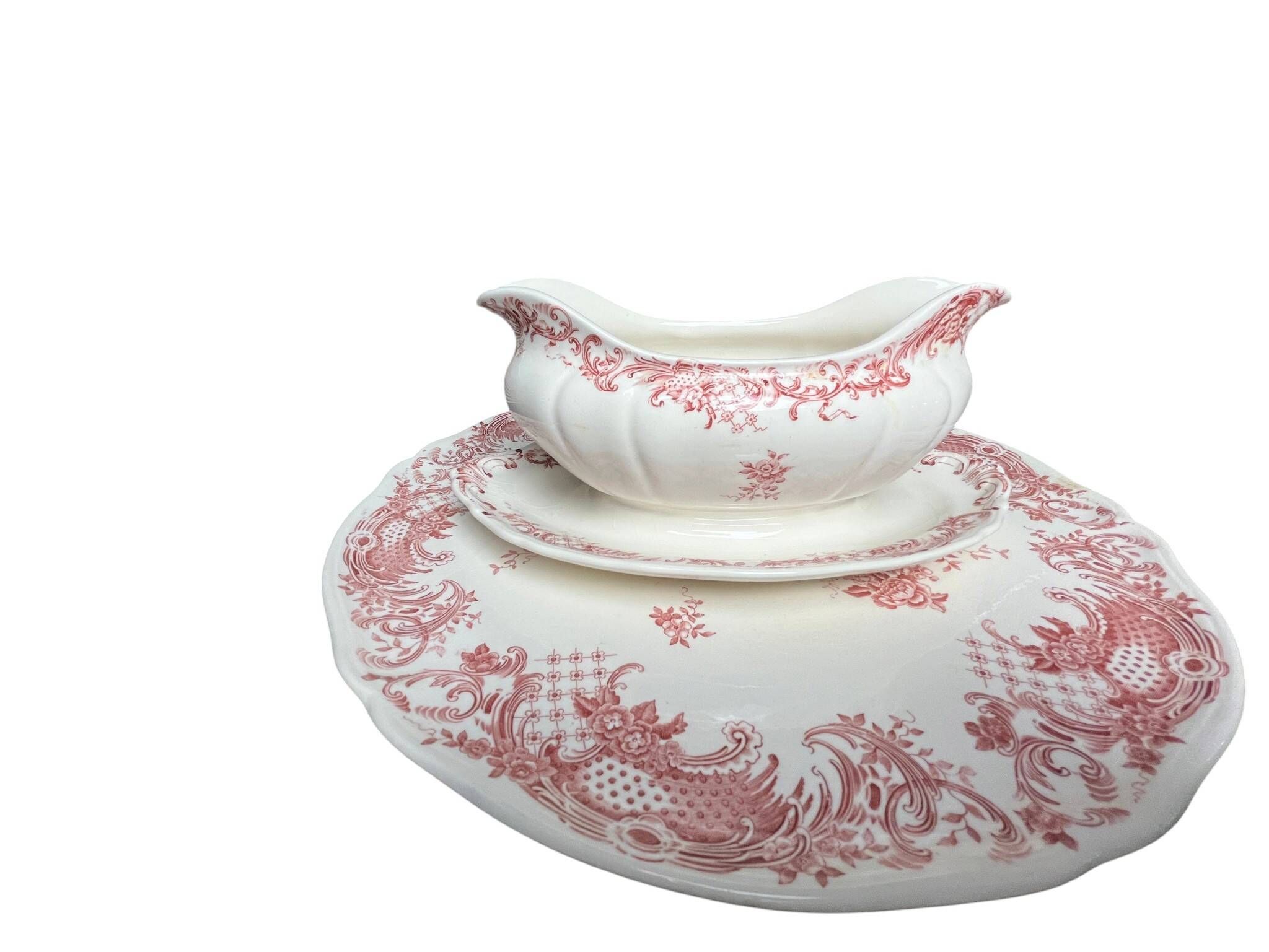 Art de la table, service porcelaine Villeroy et Boch Valeria XXème