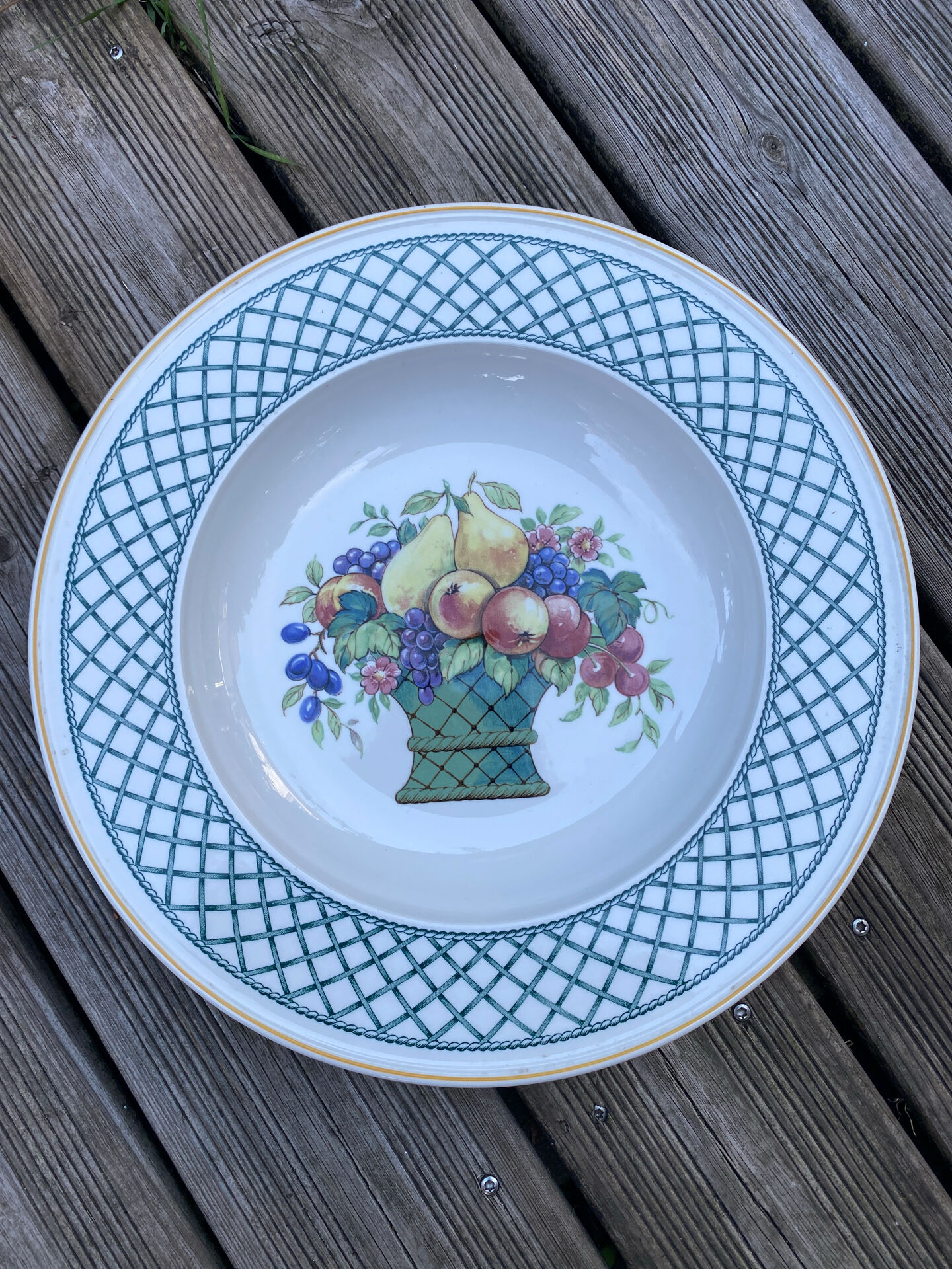 Round plate 32 cm Villeroy & Boch Basket