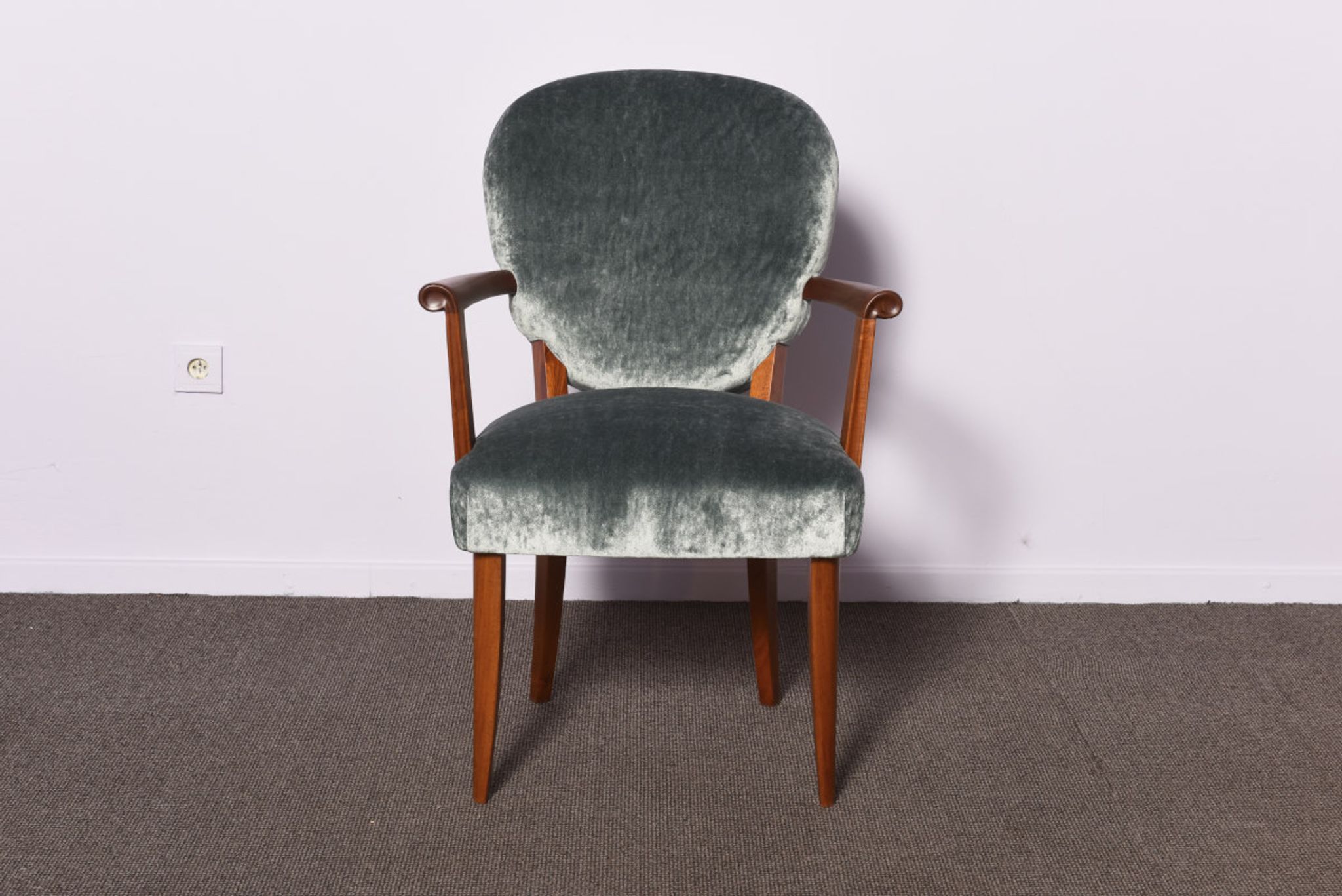 Set de 3 chaises art déco 1930s