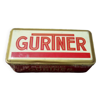 Gurtner box in folded metal 60s.