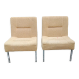 Paire de fauteuils vintages