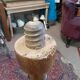 Marquetry pedestal table