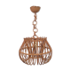 Suspension en rotin